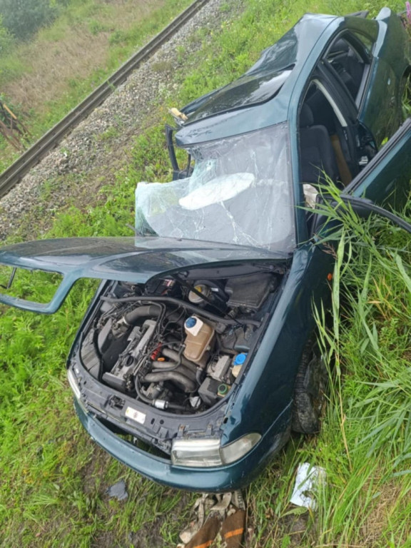 Wypadek na torach w Osieku