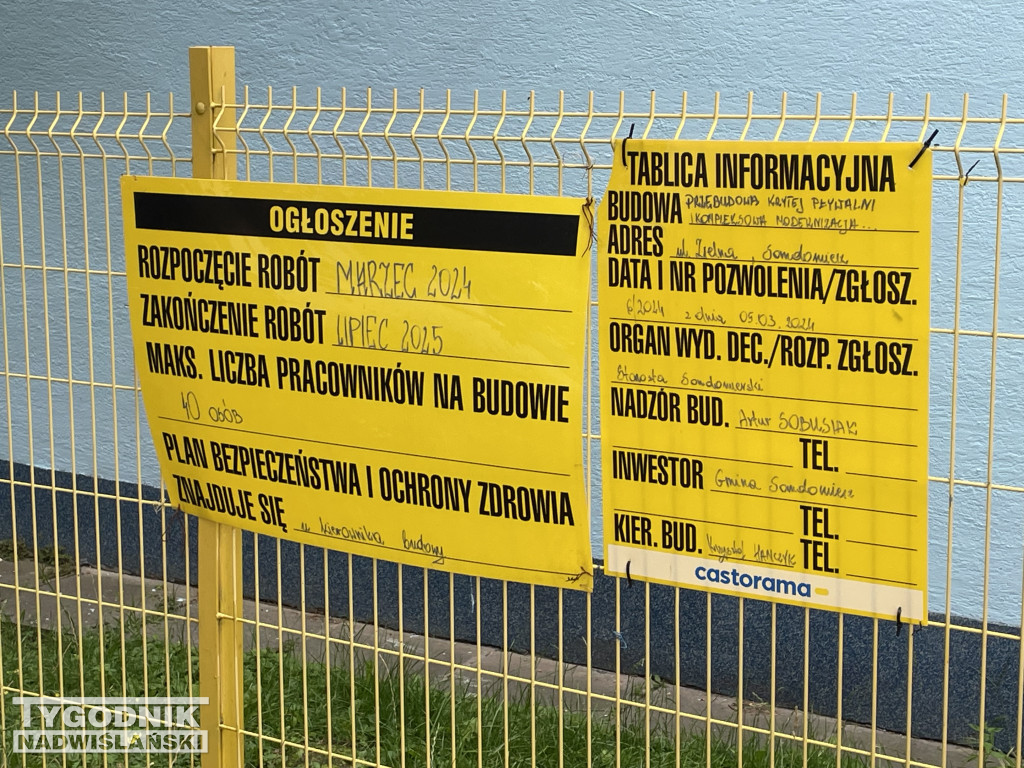 Przebudowa krytej pływalni w Sandomierzu