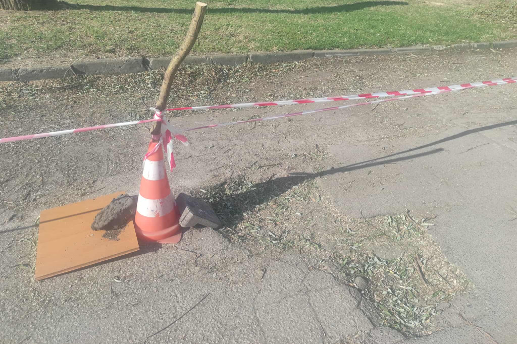Przebudowa parkingu przy Jędrusiu