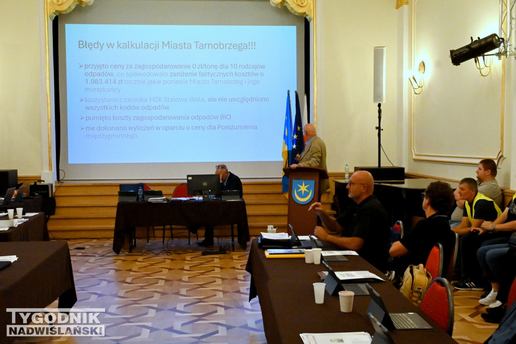 Debata o śmieciach na sesji Rady Miasta Tarnobrzega