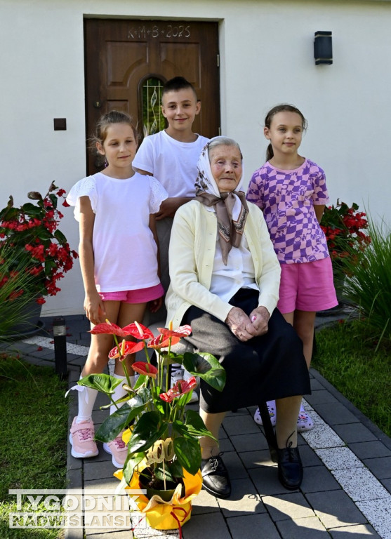 Stulatka z Wydrzy świętowała urodziny
