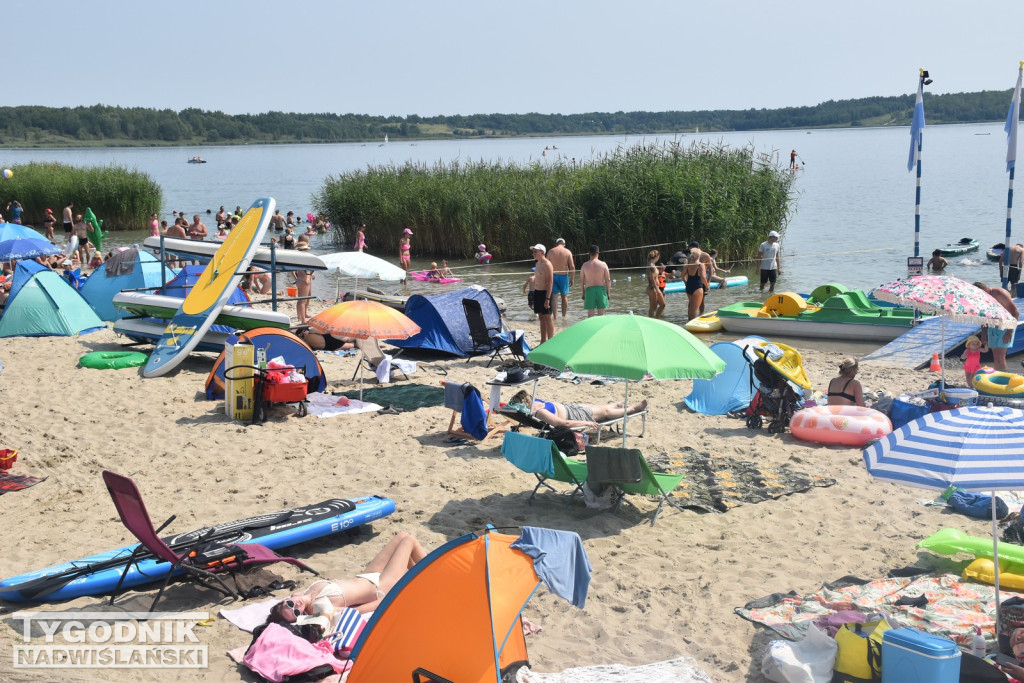 Sobota, 9 sierpnia, nad Jeziorem Tarnobrzeskim