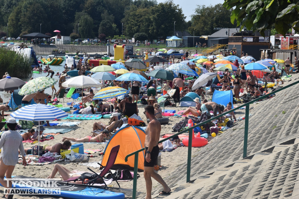 Sobota, 9 sierpnia, nad Jeziorem Tarnobrzeskim