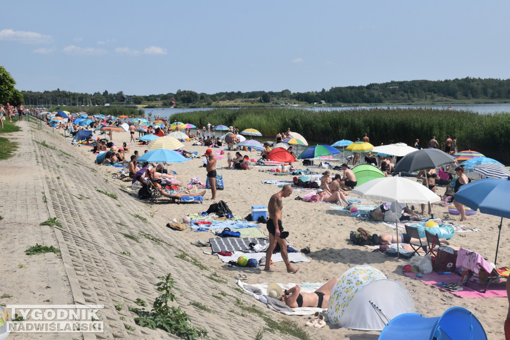 Sobota, 9 sierpnia, nad Jeziorem Tarnobrzeskim