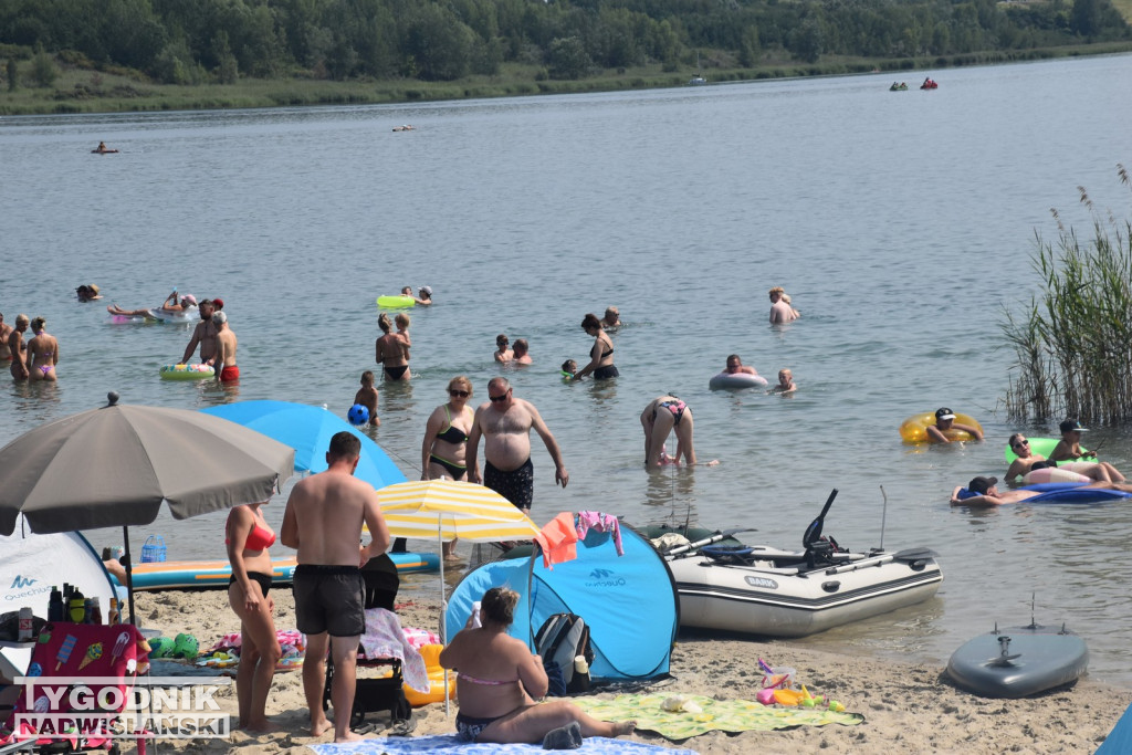 Sobota, 9 sierpnia, nad Jeziorem Tarnobrzeskim