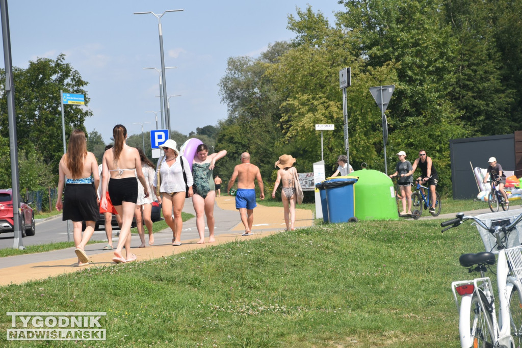 Sobota, 9 sierpnia, nad Jeziorem Tarnobrzeskim