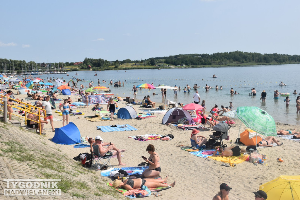 Sobota, 9 sierpnia, nad Jeziorem Tarnobrzeskim