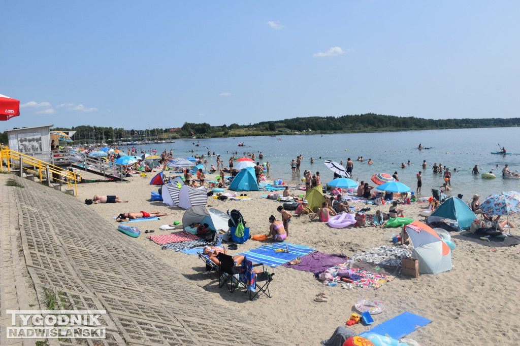 Sobota, 9 sierpnia, nad Jeziorem Tarnobrzeskim