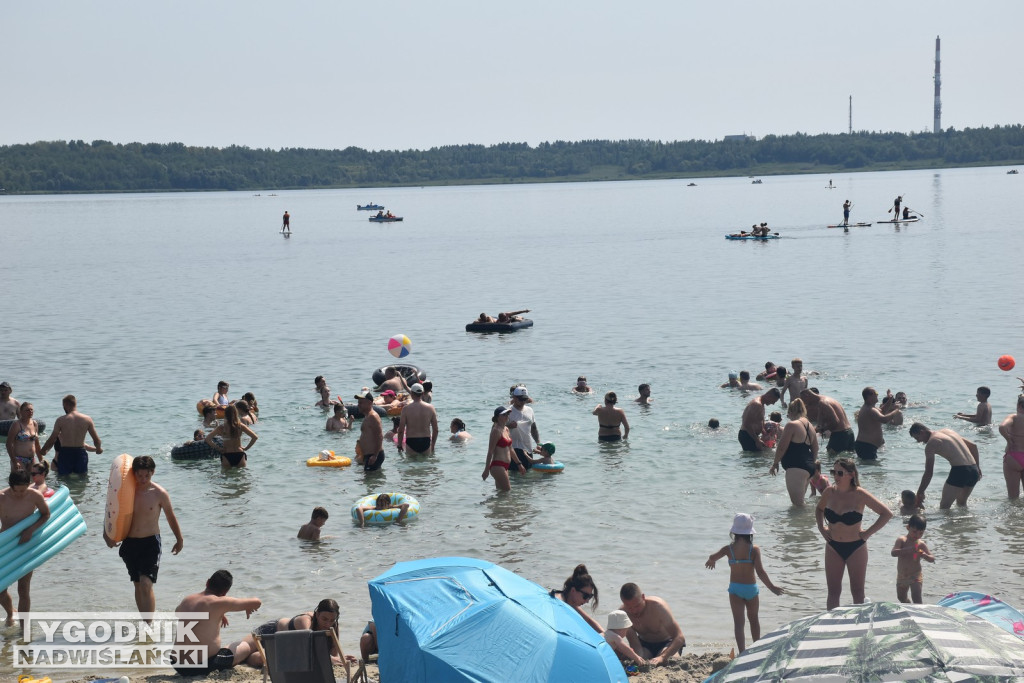 Sobota, 9 sierpnia, nad Jeziorem Tarnobrzeskim