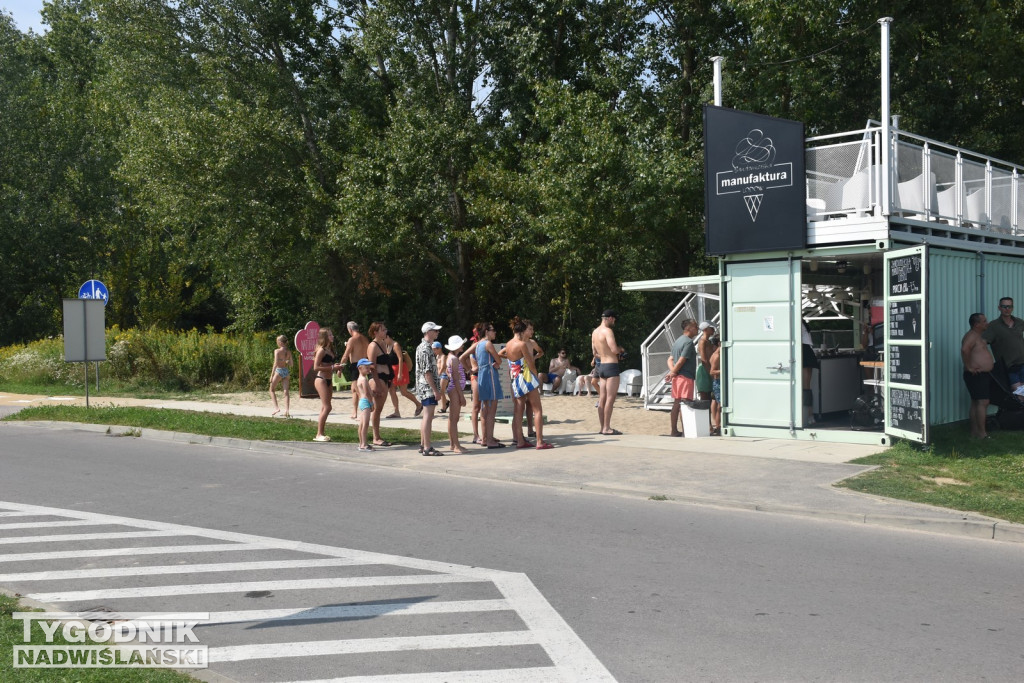 Sobota, 9 sierpnia, nad Jeziorem Tarnobrzeskim