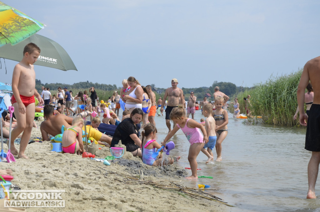 Niedziela, 10 sierpnia, nad Jeziorem Tarnobrzeskim