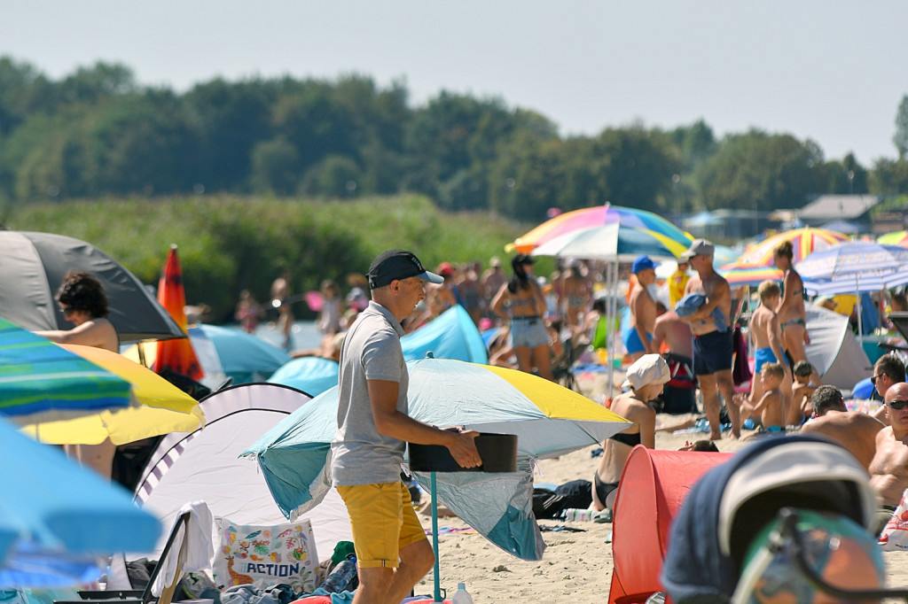 Środa, 13 sierpnia, nad Jeziorem Tarnobrzeskim