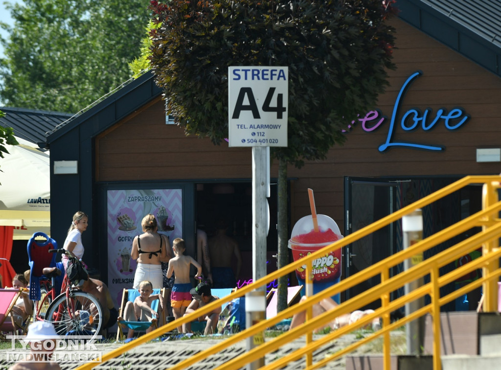 Środa, 13 sierpnia, nad Jeziorem Tarnobrzeskim