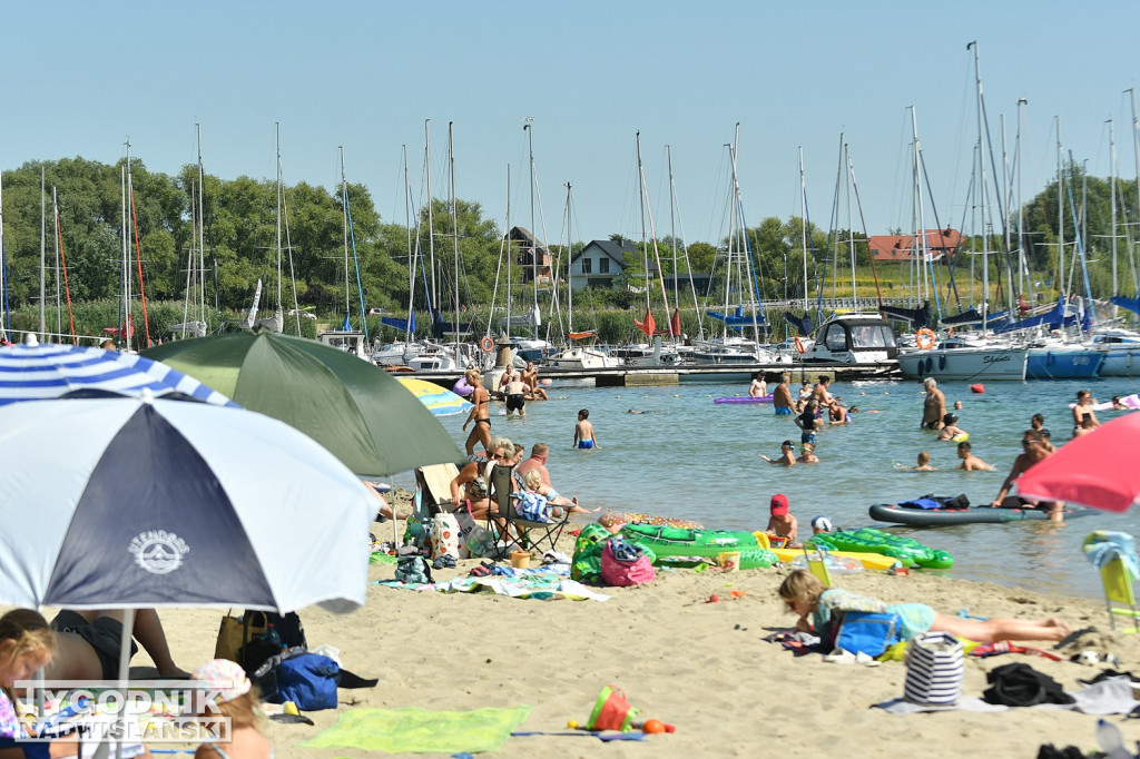 Środa, 13 sierpnia, nad Jeziorem Tarnobrzeskim