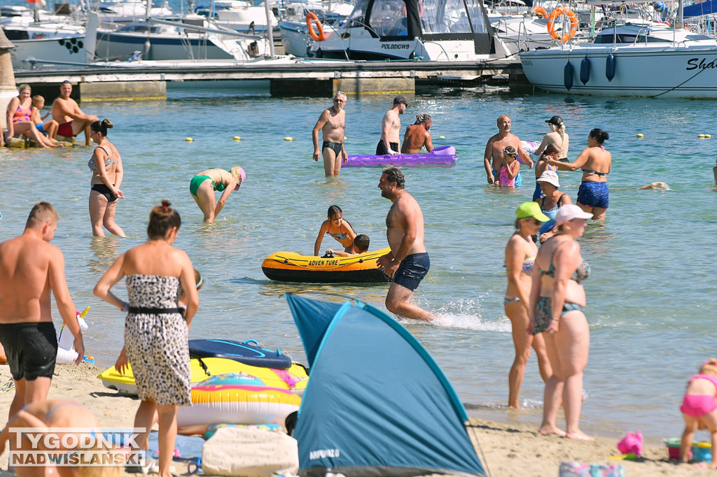 Środa, 13 sierpnia, nad Jeziorem Tarnobrzeskim