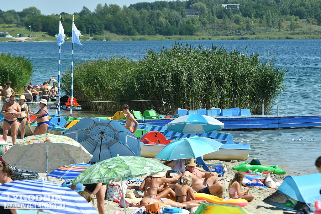 Środa, 13 sierpnia, nad Jeziorem Tarnobrzeskim
