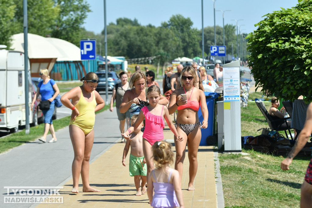 Środa, 13 sierpnia, nad Jeziorem Tarnobrzeskim