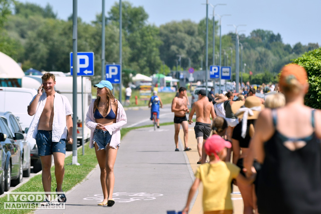 Środa, 13 sierpnia, nad Jeziorem Tarnobrzeskim