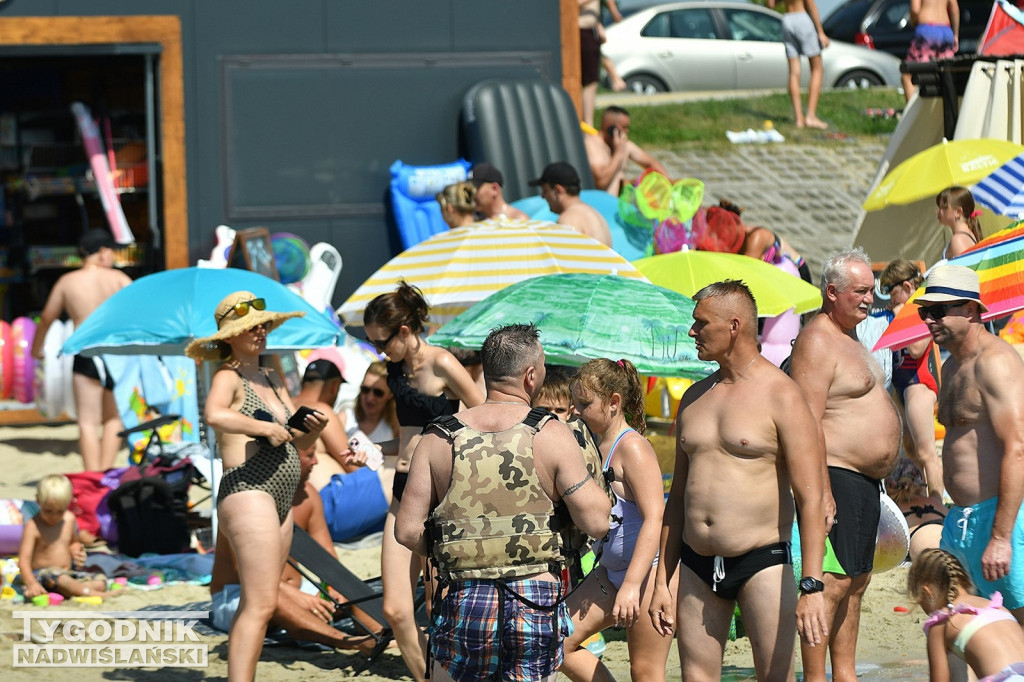 Piątek, 15 sierpnia, nad Jeziorem Tarnobrzeskim