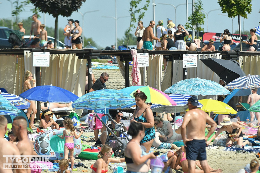 Piątek, 15 sierpnia, nad Jeziorem Tarnobrzeskim