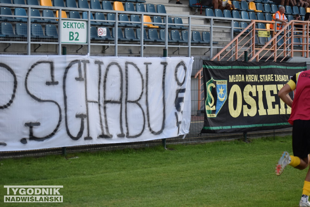 Zdjęcia kibiców mecz Siarka - Sokół