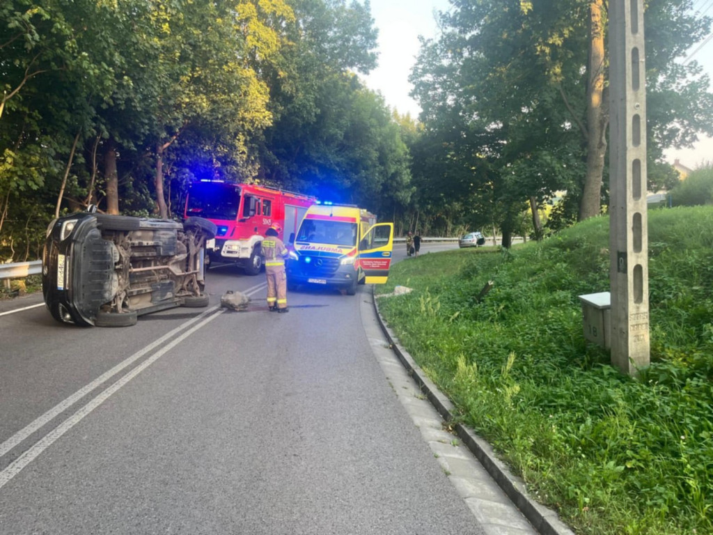 Wypadek w Kurozwękach