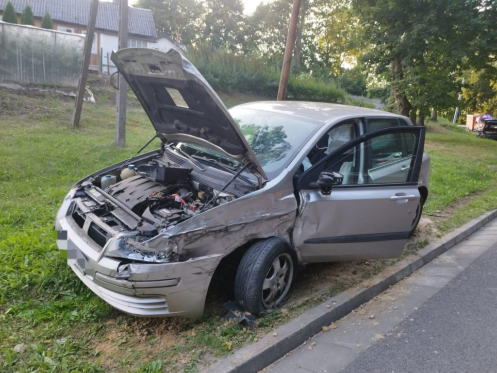 Wypadek w Kurozwękach