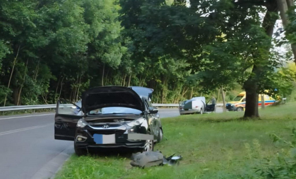 Wypadek w Kurozwękach