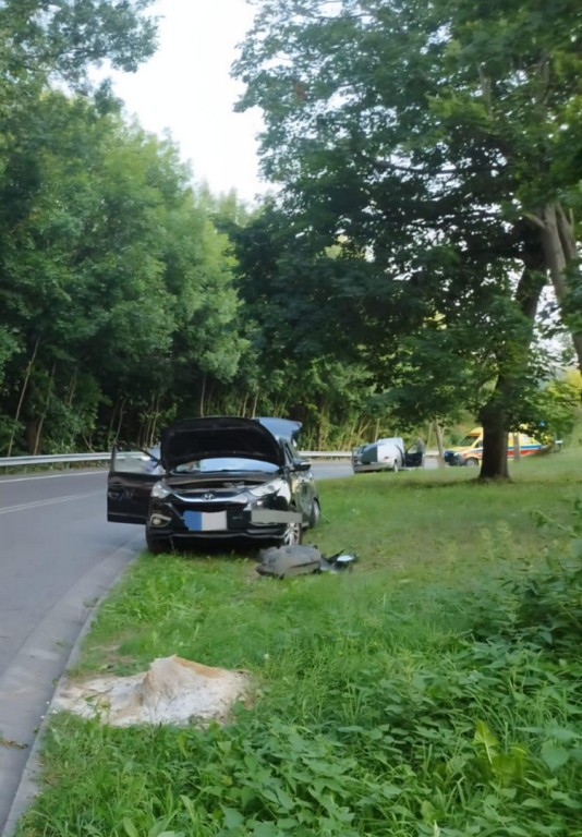 Wypadek w Kurozwękach