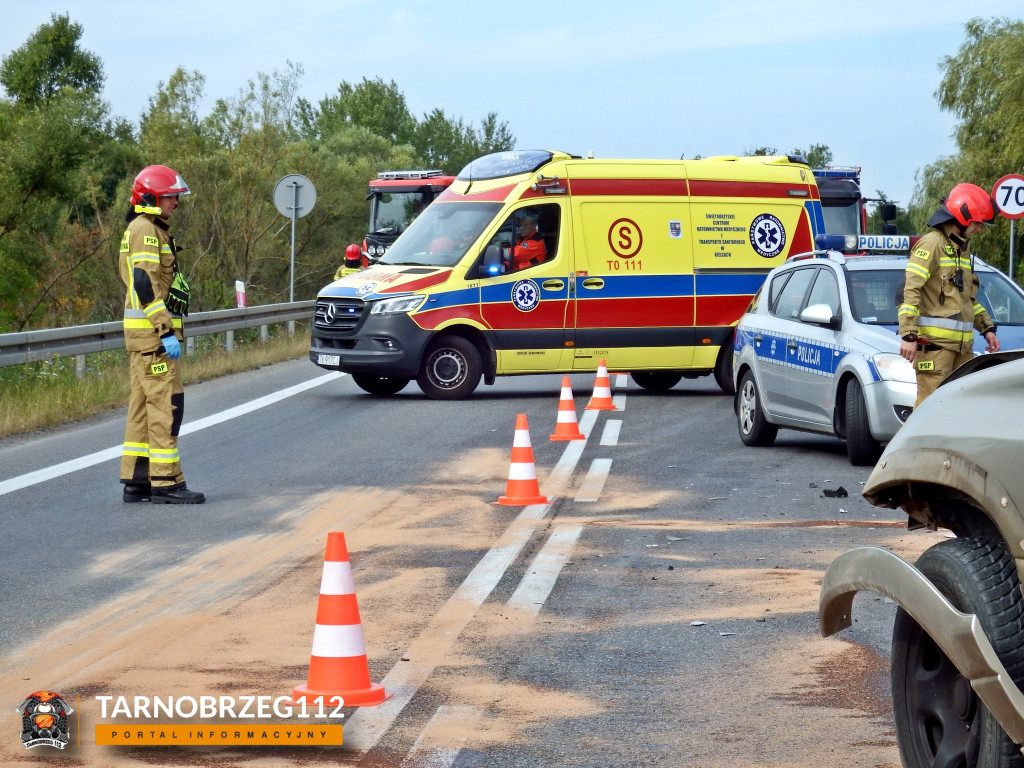 Wypadek w gminie Gorzyce