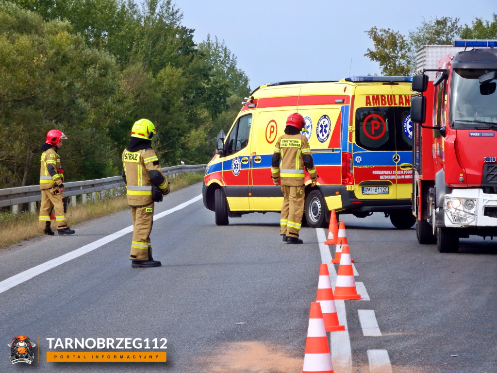 Wypadek w gminie Gorzyce