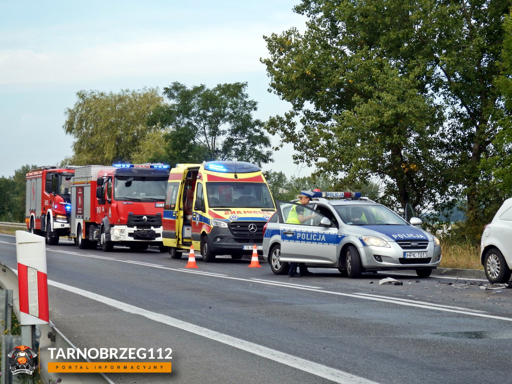 Wypadek w gminie Gorzyce