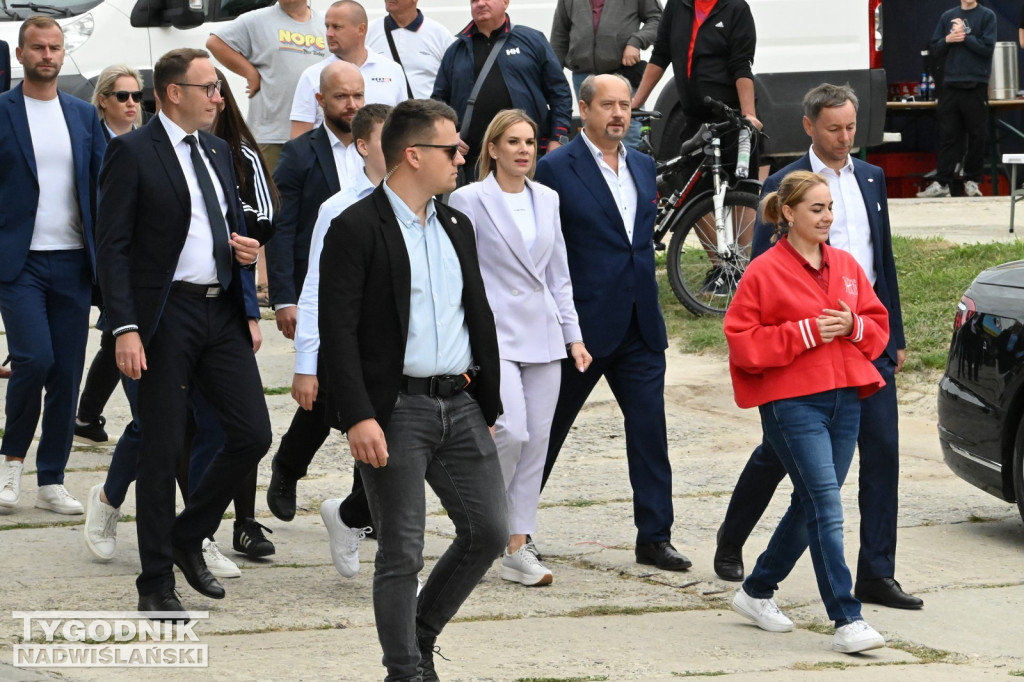 Pierwsza Dama Marta Nawrocka w Tarnobrzegu