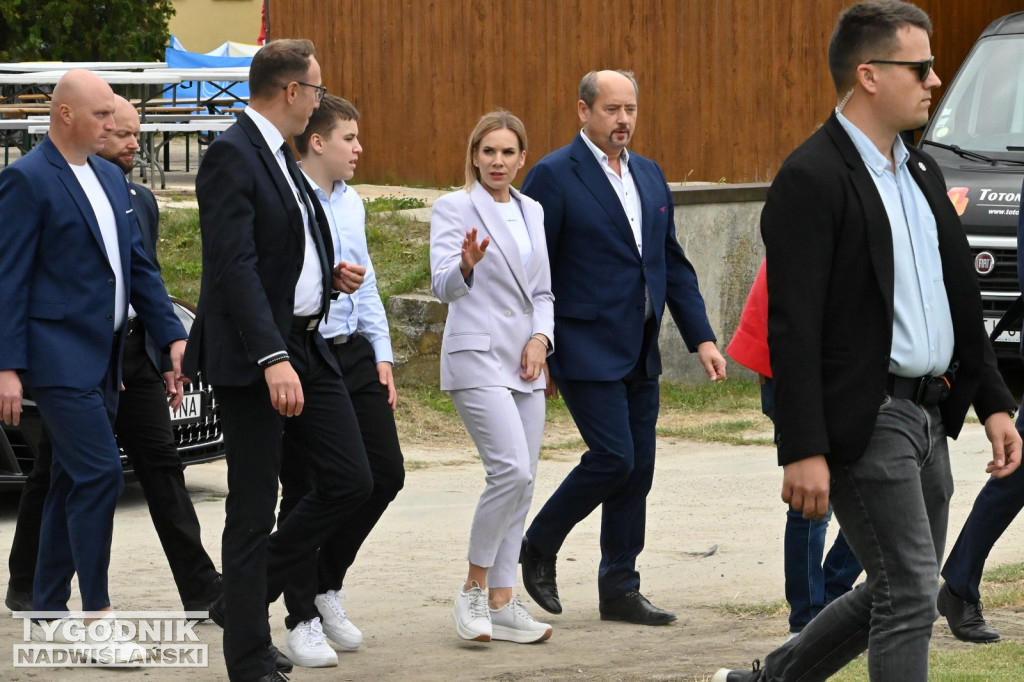 Pierwsza Dama Marta Nawrocka w Tarnobrzegu