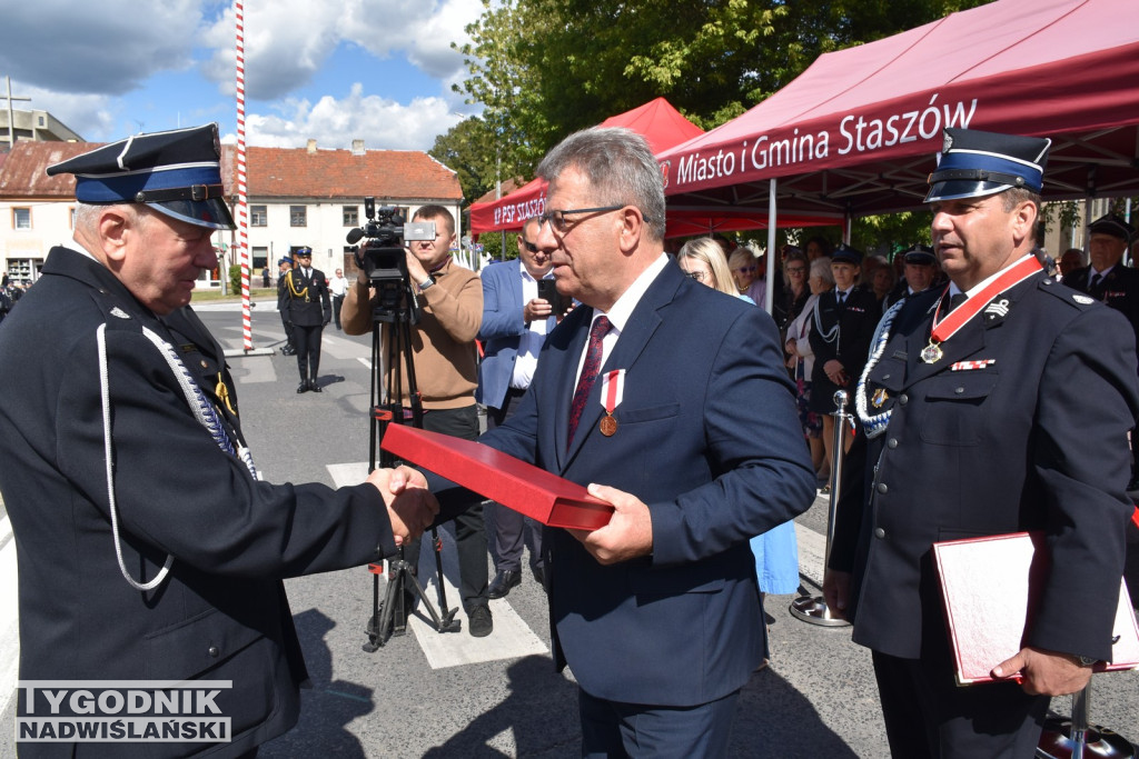 Strażackie jubileusze w Staszowie
