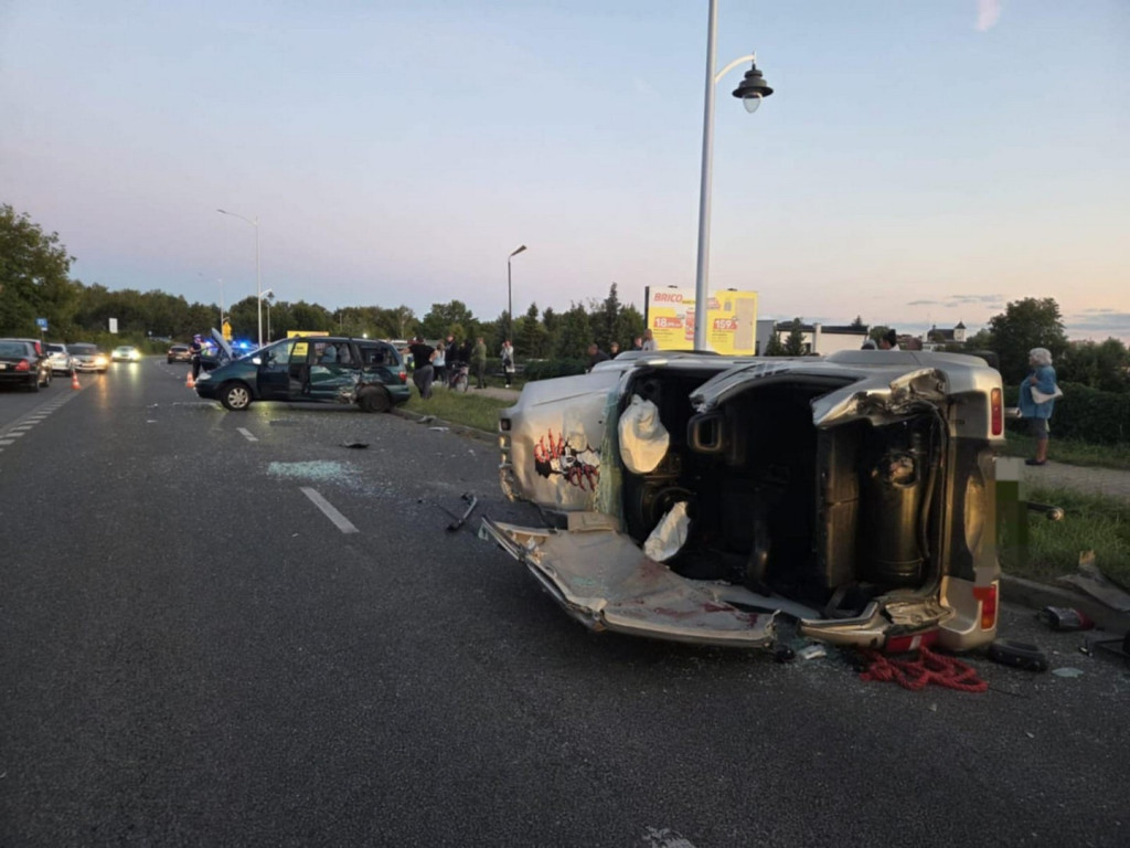 Groźny wypadek w Staszowie