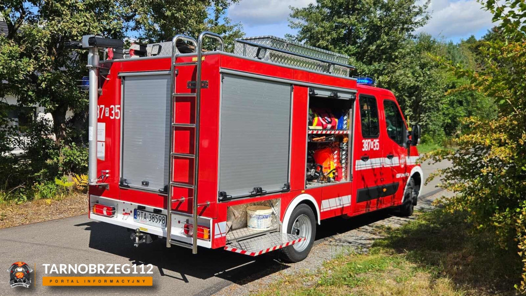 Wypadek w Jamnicy (26.08.25 r.)