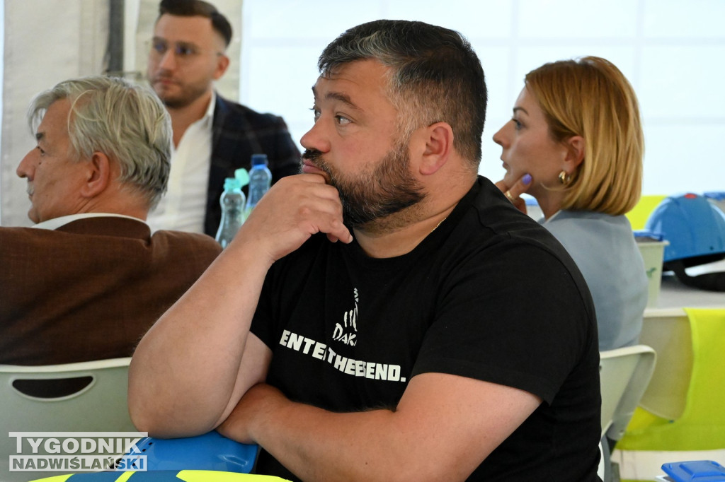 Spotkanie władz Tarnobrzega i radnych z szefami FCC