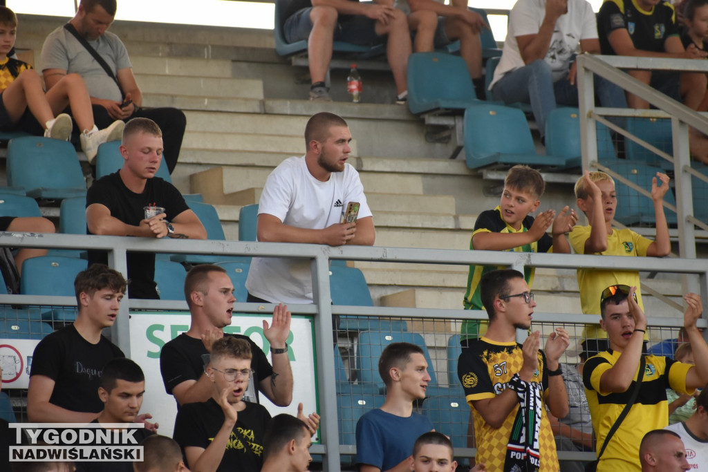Zdjęcia kibiców z meczu Siarka - Star