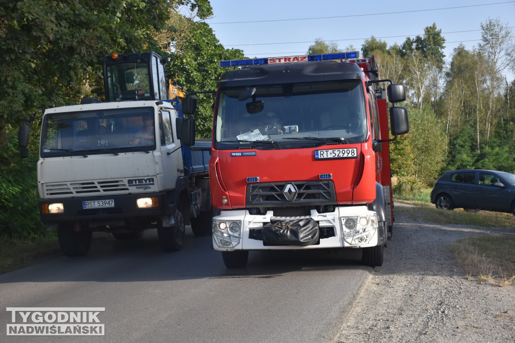 Wypadek w Stalach (29.08.25 r.)