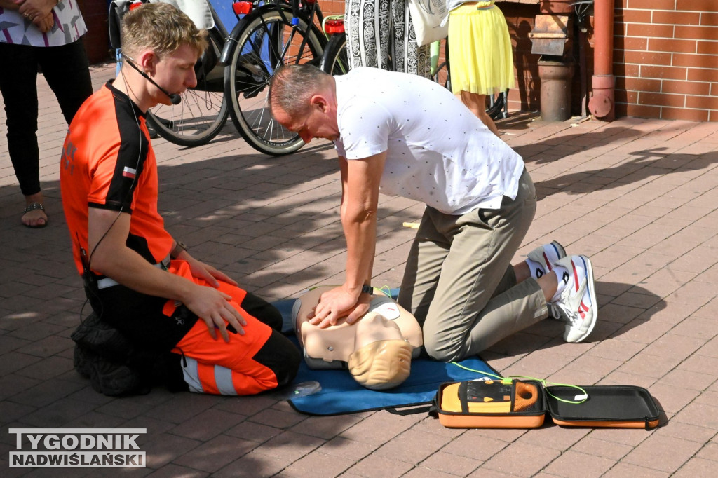 Defibrylator AED przy Centrum Seniora w Tarnobrzegu