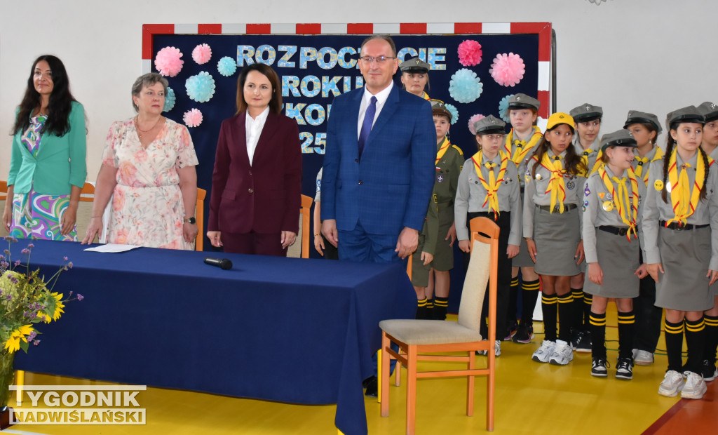 Rozpoczęcie roku w sandomierskiej \