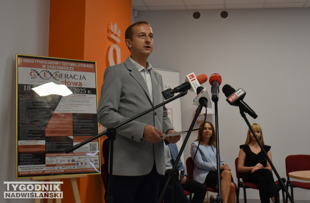 Konferencja prasowa nt. festiwalu literatury