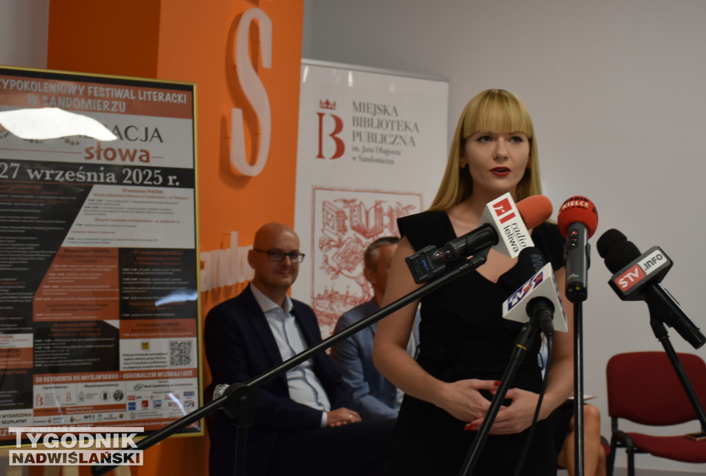 Konferencja prasowa nt. festiwalu literatury