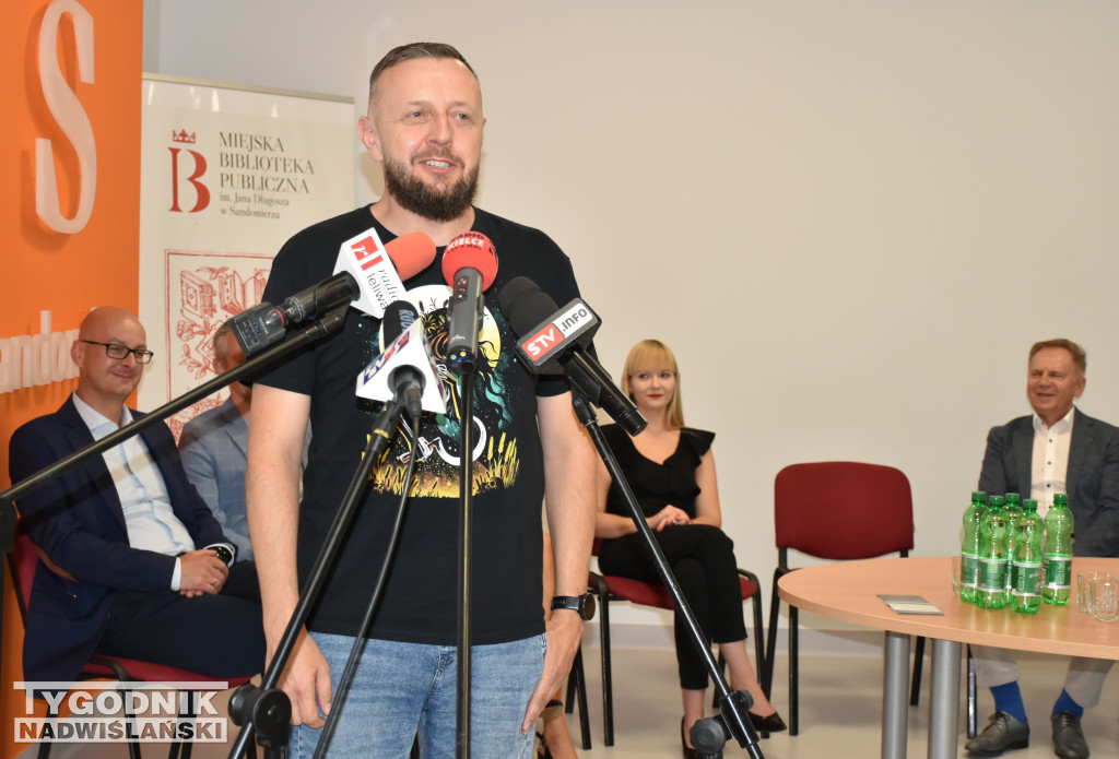 Konferencja prasowa nt. festiwalu literatury