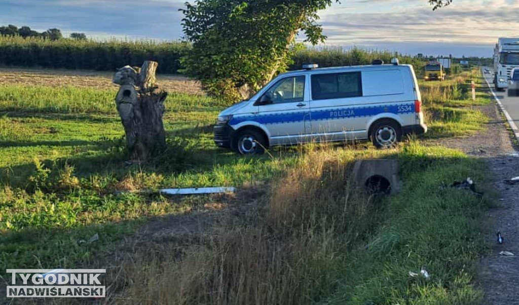 Wypadek w Sośniczanach