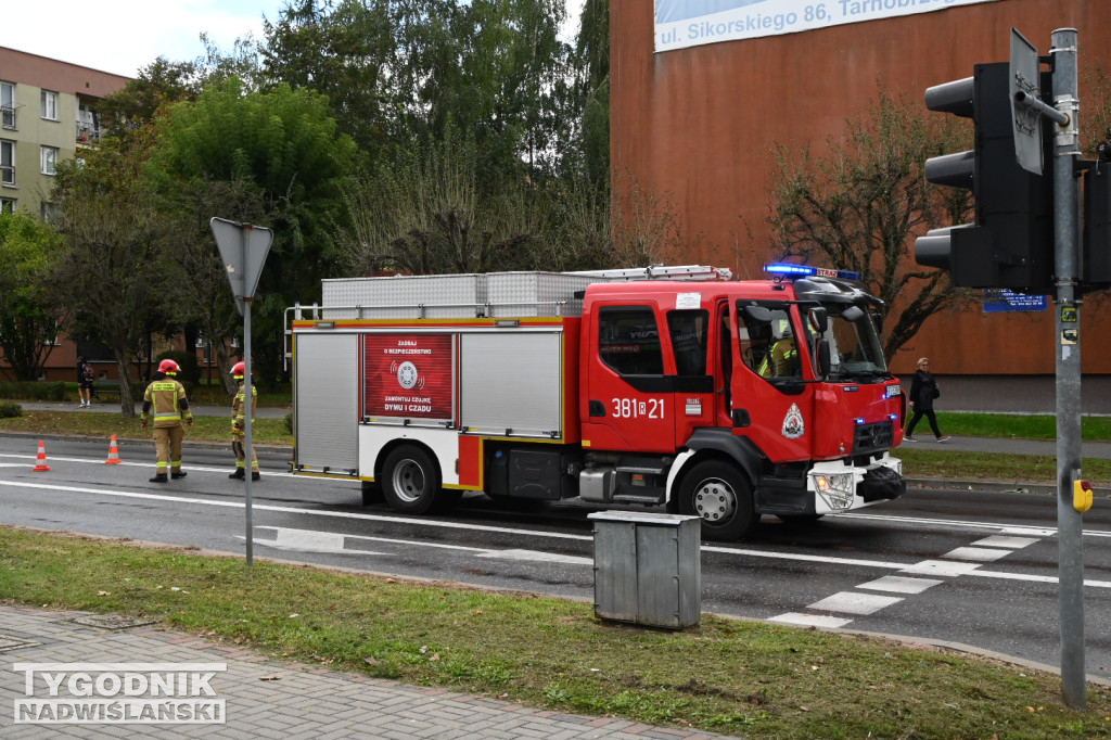 Wypadek w Tarnobrzegu - 17 września