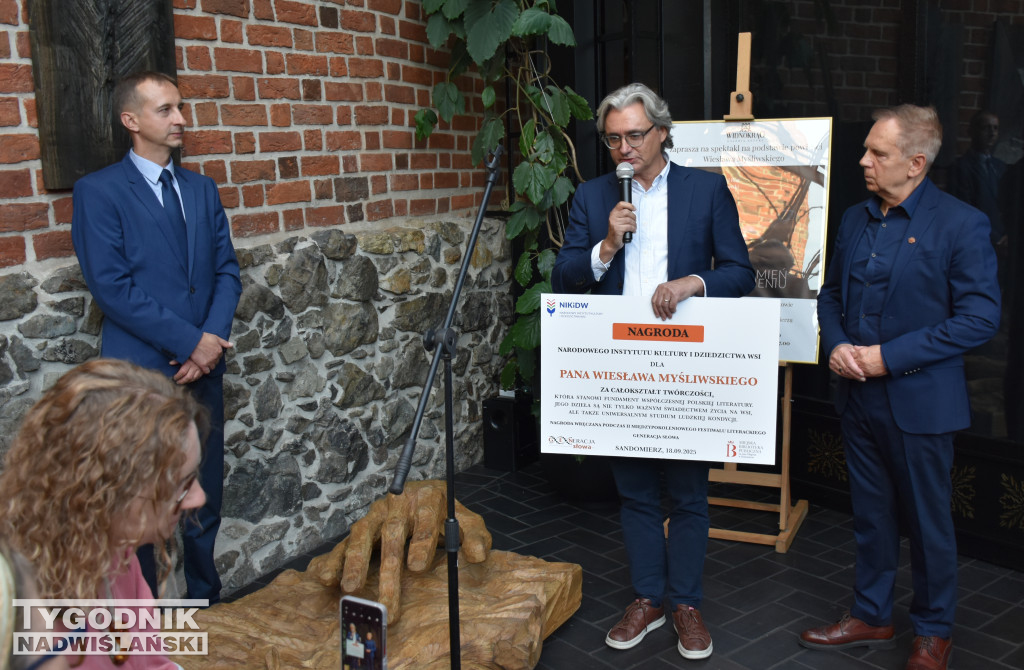 Wiesław Myśliwski nagrodzony w Sandomierzu