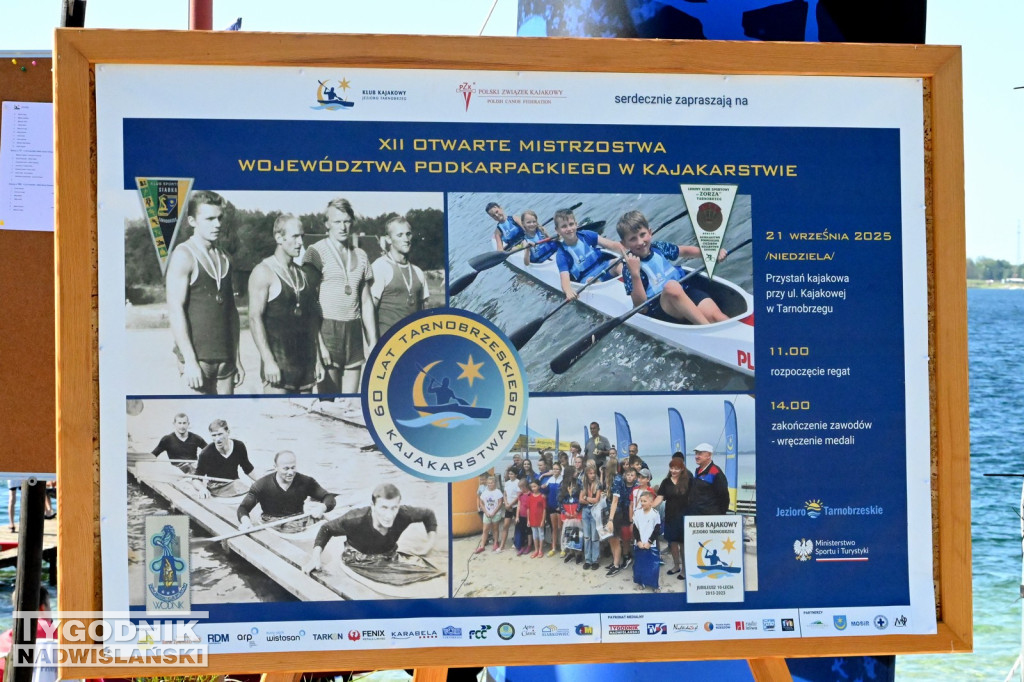 Kajakarskie mistrzostwa Podkarpacia w Tarnobrzegu