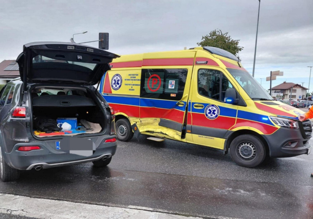 Wypadek w Sandomierzu